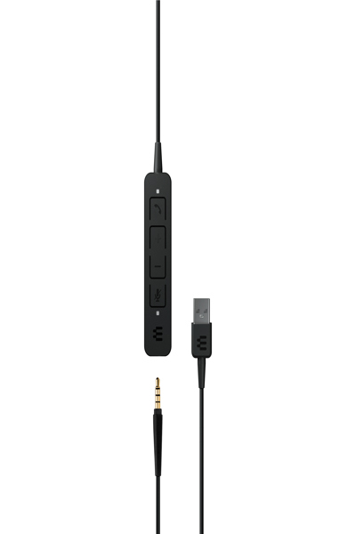 EPOS | SENNHEISER ADAPT 165 USB II - Wired - Office/Call center - 20 - 20000 Hz - 145 g - Headset - Black - 1000916