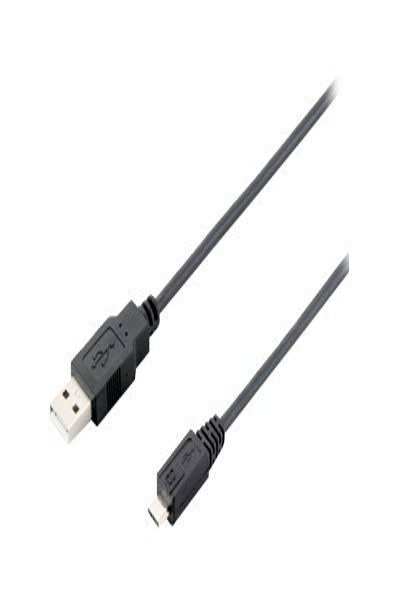 Câble Equip USB 2.0 Type A vers Micro-B - 1 m - Noir - 1 m - USB A - Micro-USB B - USB 2.0 - Mâle/Mâle - Noir