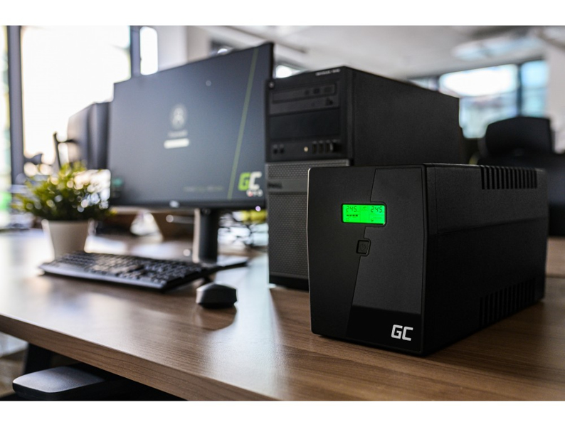 Green Cell UPS05 - Line-Interactive - 3000 VA - 1200 W - Sinus - 220 V - 240 V - UPS05