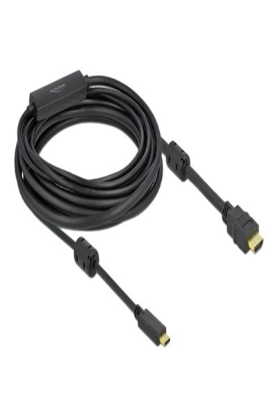 Delock Video-/ljudkabel - 24-stifts USB-C-hane till HDMI-hane - 85973