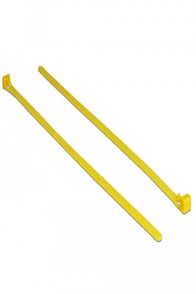 Serre-câbles Delock - 30 cm - jaune (paquet de 100)
