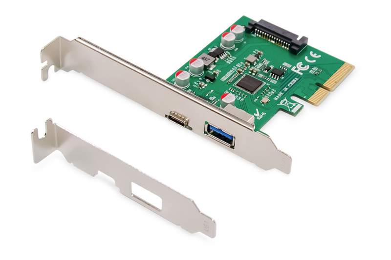 DIGITUS DS-30225 USB-C PCIe-kort - DS-30225