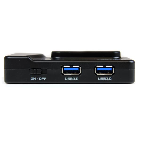 7 port USB hub - 2 x USB 3A, 4 x USB 2A, 1 x dedicated charging port - Multi port powered USB hub 20W power adapter (ST7320USBC) Hub 6 porte USB - ST7320USBC