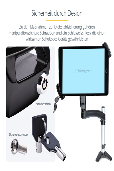 StarTech.com VESA Mount Adapter for Tablets 7.9-12.5 inch - TABLET-VESA-ADAPTER