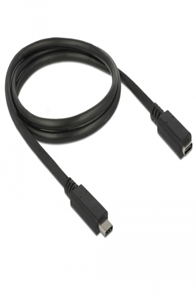 Delock USB-förlängningskabel - 24-stifts USB-C (hane) till 24-stifts USB-C (hona) - 85533