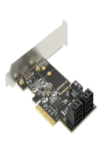 Delock PCI Express Kort x4 > 5 x intern SATA 6 Gb/s - 90395