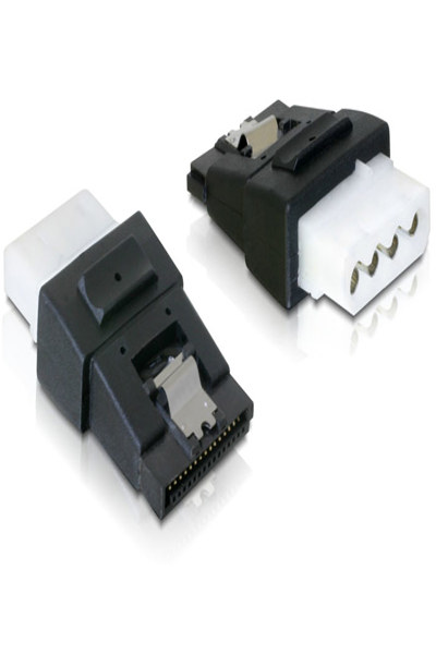 Delock Power cable - SATA power (M) to 4 PIN internal power (F) - 65046