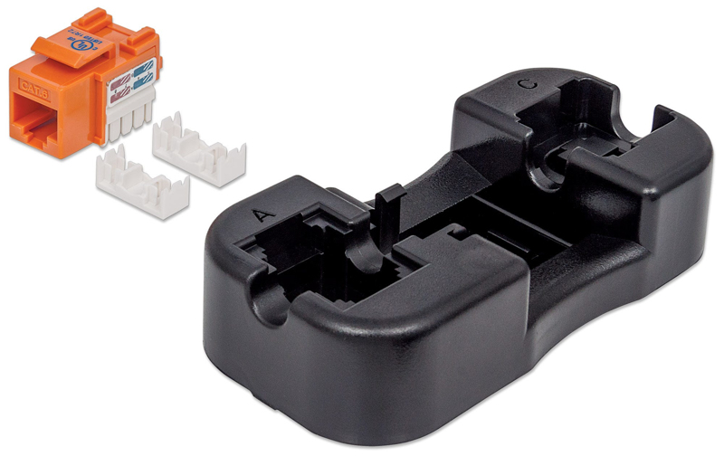 Cat 6 modulær jack UTP Keystone Jack - 210775