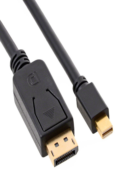 Delock DisplayPort-kabel - Mini DisplayPort (hane) till DisplayPort (hane) - 82698