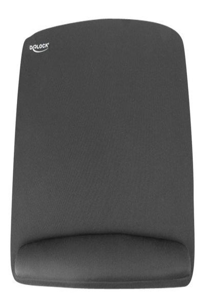 Delock Ergonomic - Musmatta med handledskudde - 12601