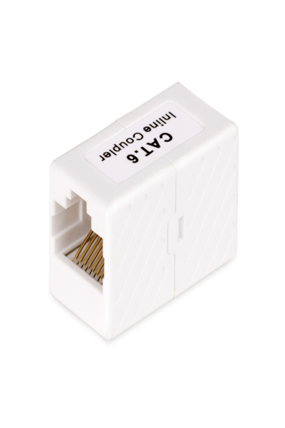 StarTech.com RJ45 Coupler 5-Pack, Inline Cat6 Coupler, Female to Female (F/F) T568 Connector, Unshielded Ethernet Cable Extension - IN-CAT6-COUPLER-U5