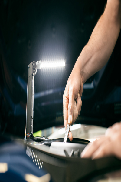 Brennenstuhl 1177370010, 3,3 W, LED, IP20, 2000 mAh, Svart, Grå, handhållen arbetslampa - 1177370010