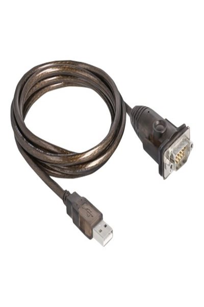 Delock USB / serial cable - USB (M) to DB-9 (M) screwable - 62645
