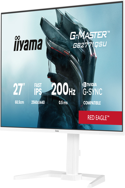 Iiyama GB2771QSU-W1 27" IPS Flat Screen G-MASTER Red Eagle - GB2771QSU-W1