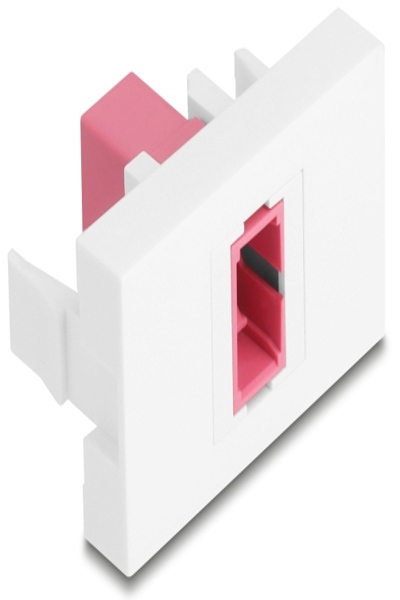 Delock Easy 45 Modul SC Simplex Buchse zu violett weiÃƒÅ¸ - 90895