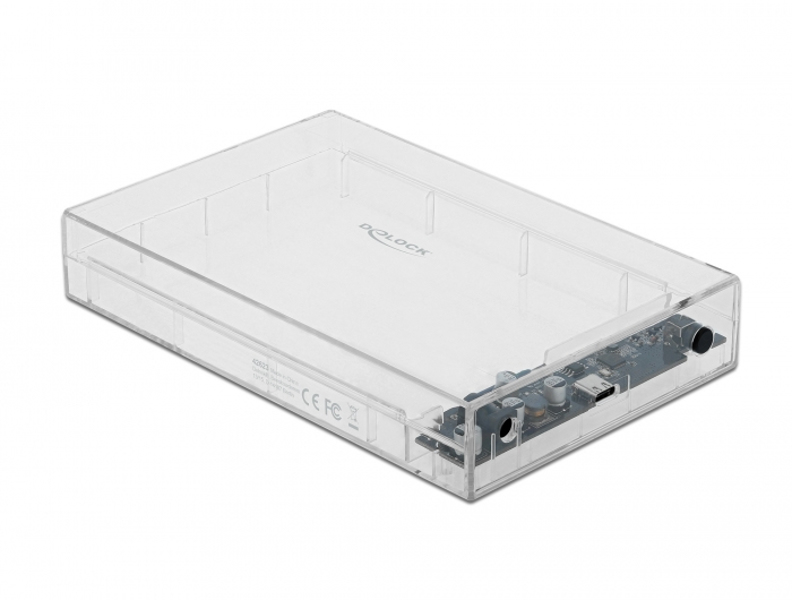 Delock 42623 - HDD/SSD enclosure - 2.5/3.5" - Serial ATA III - 42623