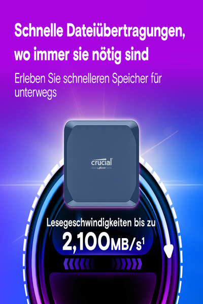 Crucial X10 Encrypted SSD - CT1000X10SSD9