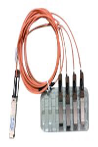 Cisco QSFP-4X10G-AOC1M= - 1 m - QSFP+ - 4 x SFP+