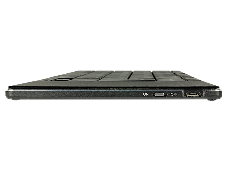 Delock 12454 - Touchpad - All brands - Black - Aluminum - Wireless - Micro-USB - 12454