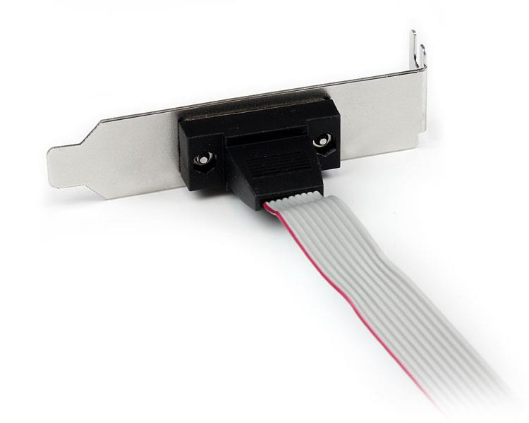 StarTech PLATE9M16LP 1 Port Serial DB9 Slot Plate - PLATE9M16LP