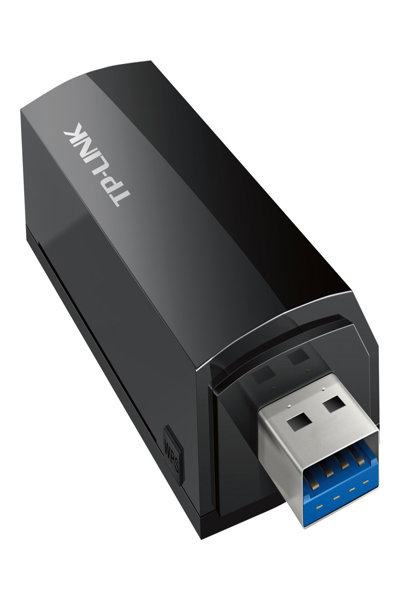TP-LINK AC1300 Wireless Dual Band USB WiFi Adapter - Wireless - USB - WLAN - Wi-Fi 5 (802.11ac) - 867 Mbit/s - Black - ARCHER T4U V3