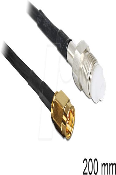 Delock Antennkabel - FME-hane till SMA-hona - 88596