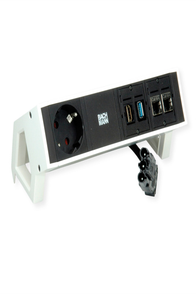 Bachmann DESK2 1xCEE7/3 1xHDMI 2xCAT6 - 9023059