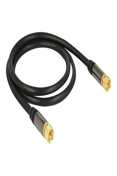 Câble d'antenne Delock - Connecteur F mâle vers connecteur F mâle
