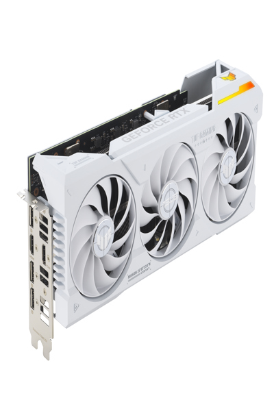 ASUS TUF-RTX4070TIS-O16G-BTF-White 16GB Grafikkort - 90YV0KI0-M0NA00