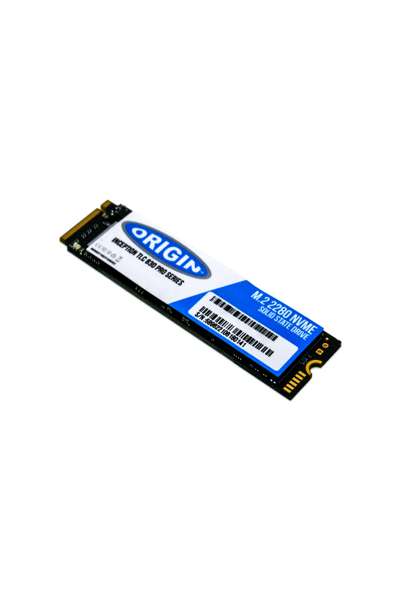 Origin Storage 1TB External NVME USB C SSD with C-C & C-A Cable - 1 TB - M.2 - 2100 MB/s - 640 Gbit/s - WDBAGF0010BBL-OS