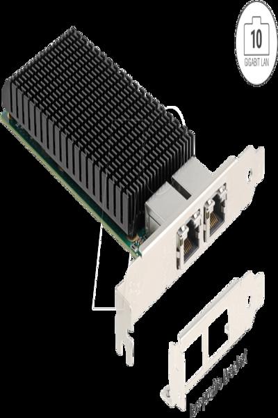 Delock PCI Express x8 Netzwerkkarte 10 Gigabit LAN 2 x RJ45 X540 - Network Card - 88522