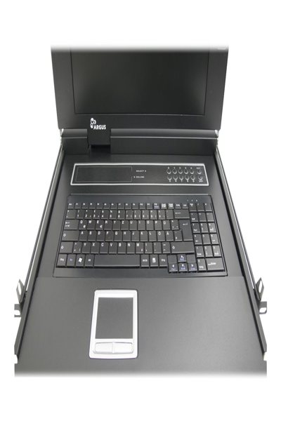 INTER-TECH AS-7104 HLS 17" 1280 X 1024 TFT KVM USB