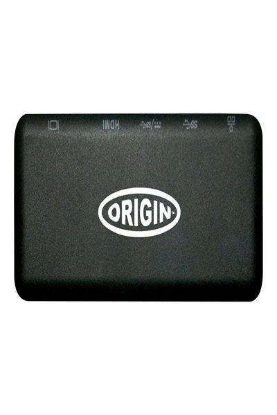 Origin Storage 4K Travel Dock USB C - Docking - USB 3.2 Gen 1 (3.1 Gen 1) Type-C - Black - 0 - 40 Ã‚Â°C - -20 - 70 Ã‚Â°C