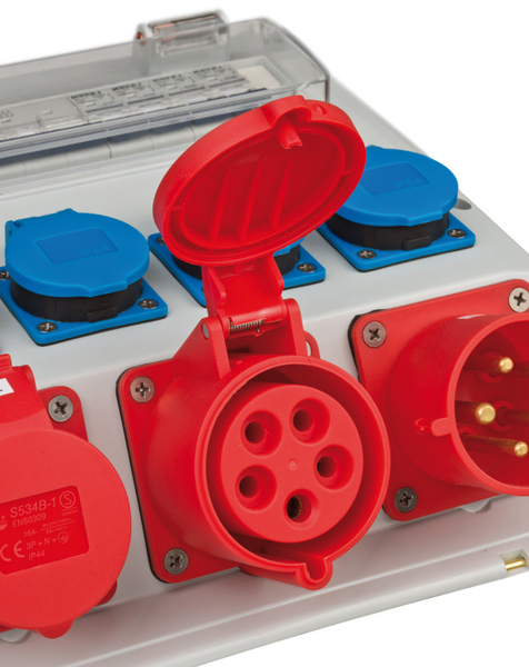 Brennenstuhl wall distributor 4/32A 7 AC outlets (1154890020) - 1154890020