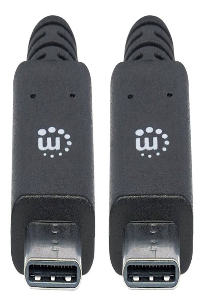 Câble USB-C vers USB-C Manhattan 1 m 10 Gbit/s