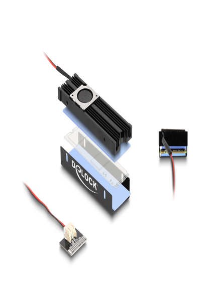Delock Kylfläns för SSD-disk - 18451