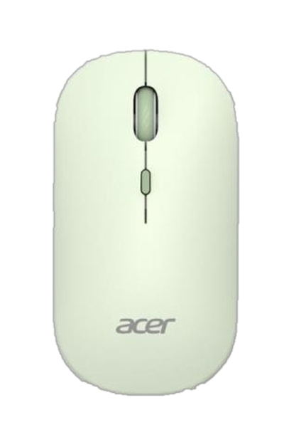 Acer Wireless Dual Mode Mouse - Amr130 Green - Mouse - 1,600 dpi