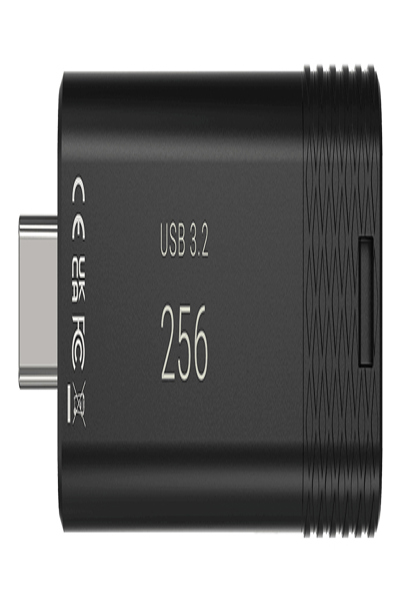 PNY Pro Elite V3 Type-C USB 3.2 Flash Drive - 256 GB - P-FD256PROV3C-GE