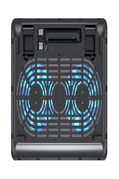 Conceptronic 2-Fan Cooling Pad 15.6" 1000RPM max.3kg sw - CNBCOOLPAD2F