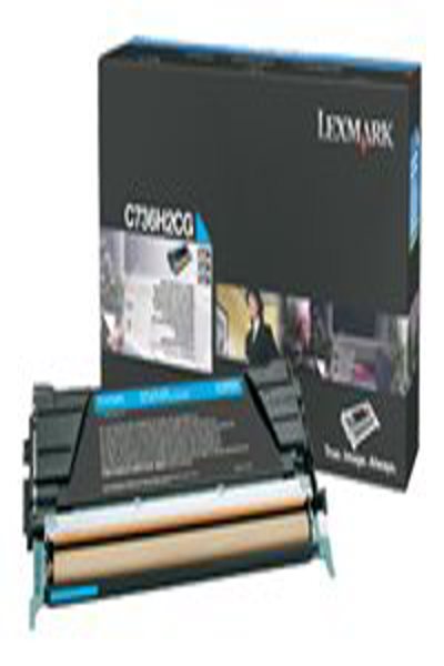 Lexmark C736 - X736 - X738 - 10000 pages - Cyan - 1 pc(s)
