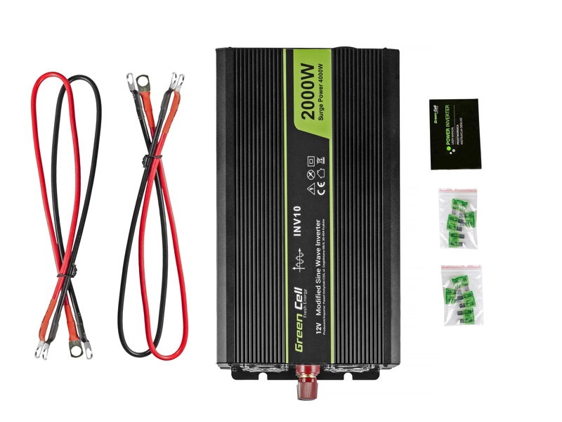 Green Cell Inverter 12V/220V 2000W/4000W Modified Sine Wave - INV10