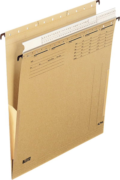 Esselte Leitz Alpha - A4 - Cardboard - Brown - 348 mm - 256 mm - 10 g