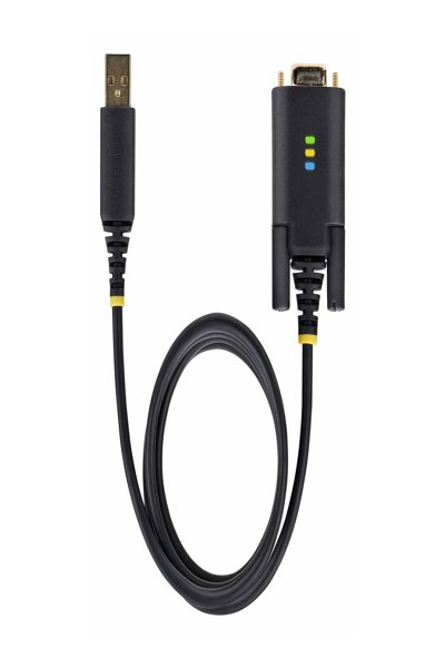 StarTech.com 2 m USB till seriell adapterkabel, COM-hållning, RS232 - 1P6FFC-USB-SERIAL