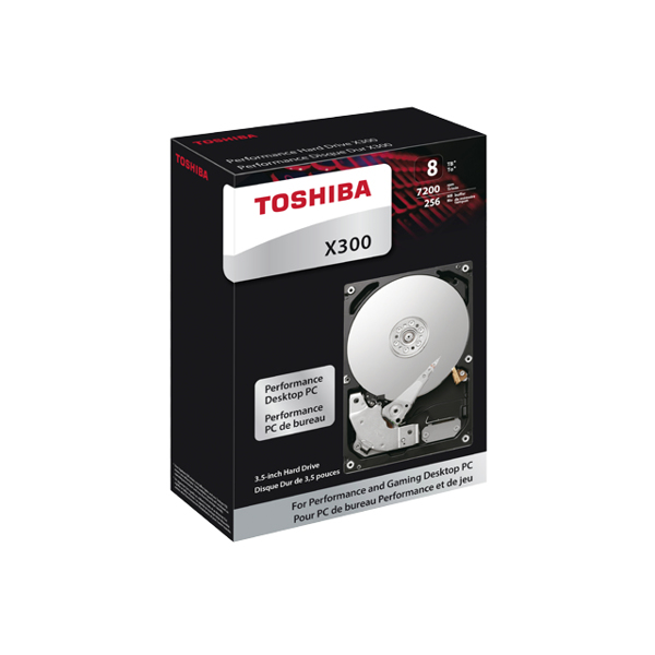 Toshiba N300 NAS - Hard drive - 10 TB - HDWG11AUZSVA