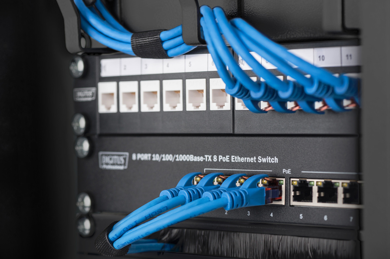DIGITUS 10inch Cable Manager - DN-10-ORG-1-2U-B