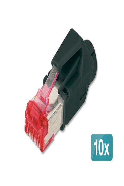 DIGITUS Hirose Modular Plug, CAT 6 TM 21 - 10 pieces - A-MO6-8-8-HRS-10