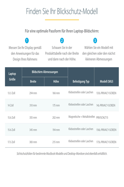 StarTech.com 15,6-tums 16:9-sekretessfilter för bärbar dator, antireflexbehandlad sekretessskärm med 51 % reduktion av blått ljus, skärmskydd för bärbar dator med +/- 30 graders betraktningsvinkel, matt/blank (156L-PRIVACY-SCREEN) - 156L-PRIVACY-SCREEN