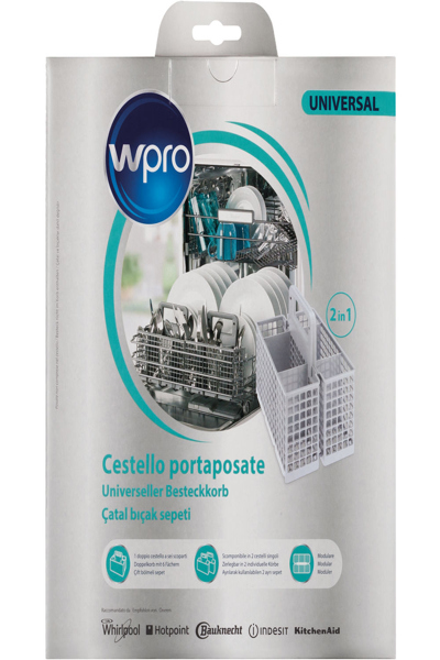 Whirlpool DWB304, Panier à couverts, Whirlpool, Gris, 2 pièce(s)
