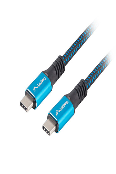 Lanberg CA-CMCM-45CU-0005-BK USB cable USB4 Gen 2x2 - Cable - Digital