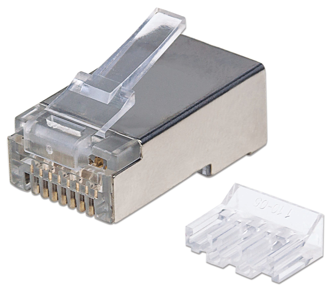 70-Pack Cat6A RJ45 Modular Plugs Pro Line - 790505